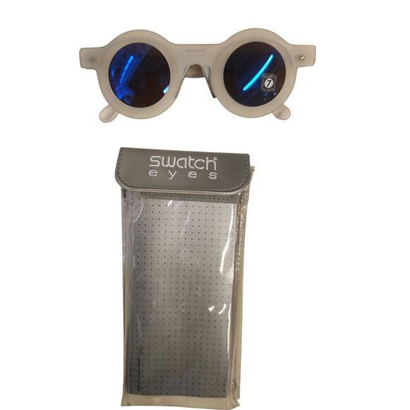 Swatch Sunglasses EYES BABY SW713 with Interchangeable Frames New In Case - Picture 2 of 11